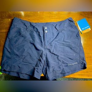 Columbia Navy Blue size Small Coral Point II shorts